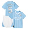 Virallinen Fanipaita + Shortsit Manchester City 2023-24 Stones 5 Kotipelipaita - Lasten